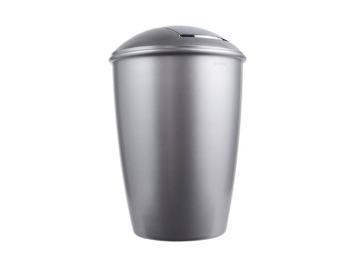 Spirella Abfalleimer Atlanta Silber 3 × 20 cm 5 l