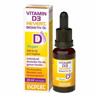 Hevert-Arzneimittel GmbH & Co. KG VITAMIN D3 HEVERT Bioaktiv Öl 20 ml 20088913