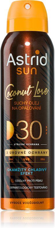 Astrid Sun huile sèche solaire SPF 30 150 ml