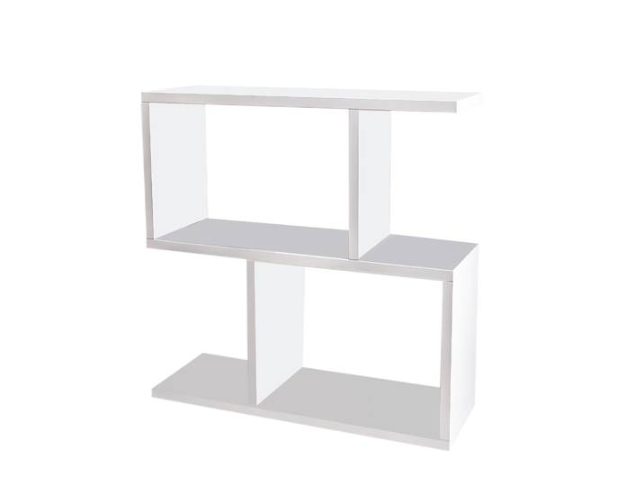 Table d'appoint en bois Life - 60 x 20 x 60 cm - Blanc