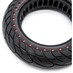 Ultraleicht Vollrad 10x2,5-6,1/B34 - rote Punkte Nedong