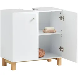 SoBuy, Waschbeckenunterschrank, Waschbeckenunterschrank (60 x 30 x 60 cm)