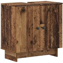 vidaXL, Badezimmerschrank, Badezimmerschrank-Set (31 x 31 x 80 cm)