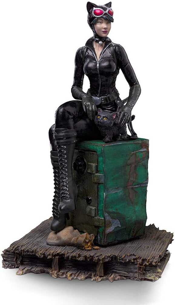 Iron Studios DC Comics Art Scale Catwoman figuur uit Gotham City Sirens, 1/10 schaal, 21 cm