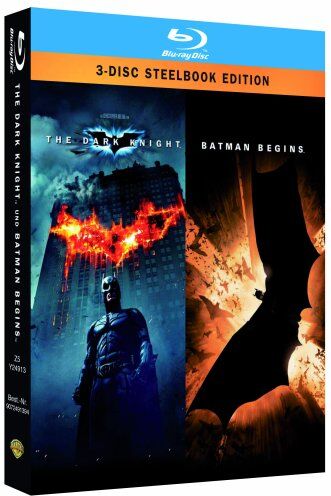 Christopher Nolan - Batman - The Dark Knight/Batman Begins - Steelbook [Blu-ray] - Preis vom 09.10.2026 07:28:09 h