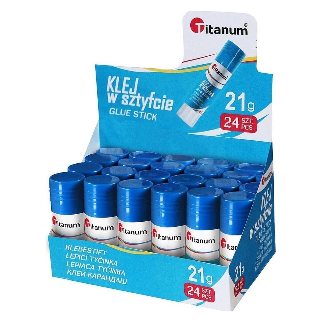 Titanum Klebestift 21g (24 Stück) (21 g, 24x) (385430)