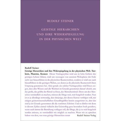 Geistige Hierarchien und ihre Widerspiegelung in der physischen Welt, Gebundene Ausgabe von Rudolf Steiner, Rudolf Steiner, 978-3-7274-1101-4