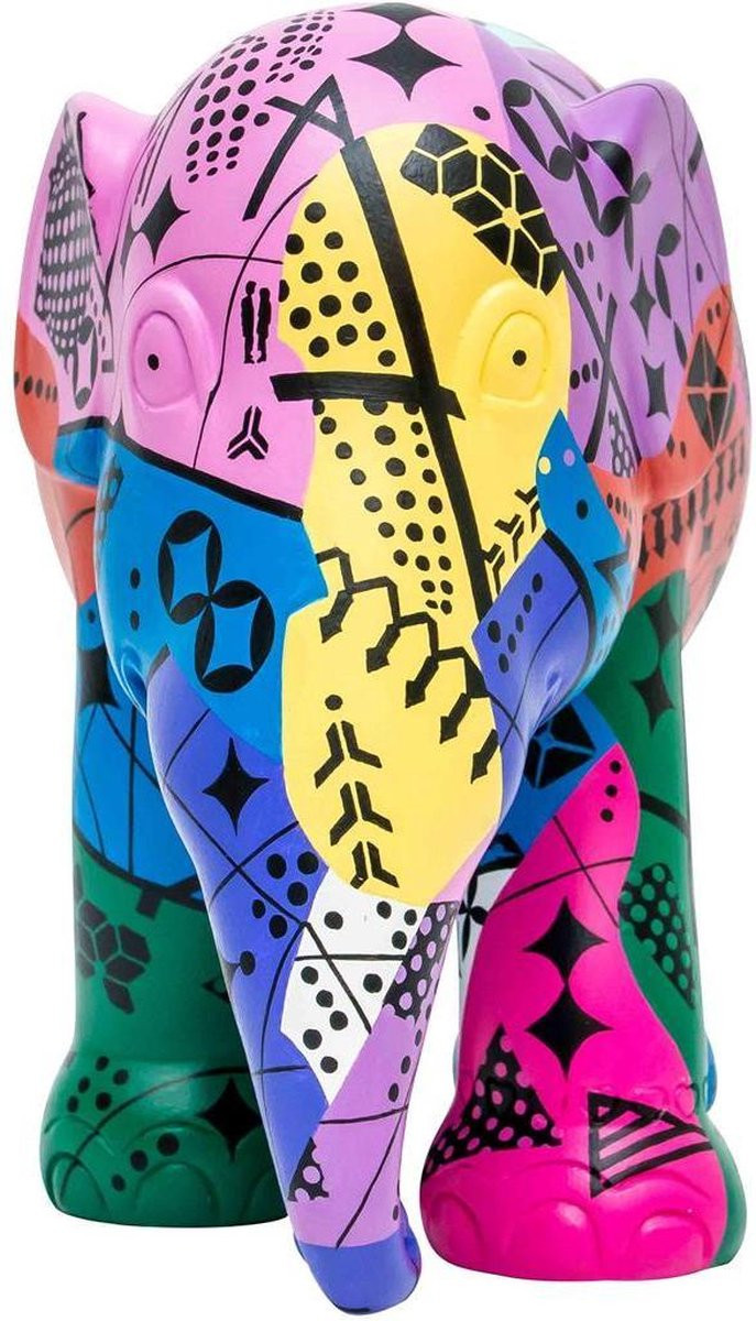 Elephant Parade Tramp of Marching Feet Handgemaakt Olifantenstandbeeld voor op tafel, 15 cm