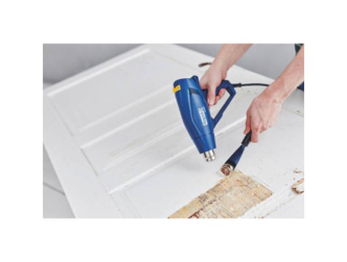 Rapid Pistolet à air chaud R1800, 1.800 watts, bleu