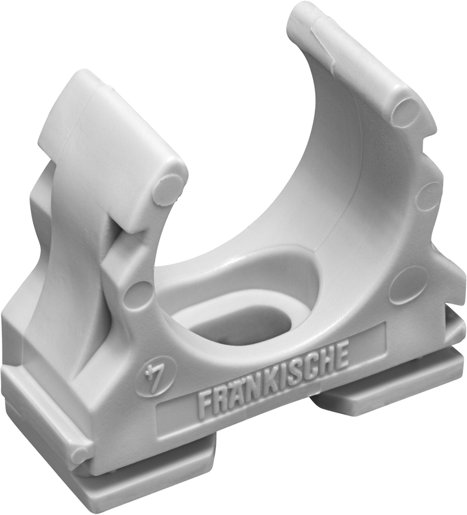 Fränkische Kunststoff-Klemmschelle clipfix-UV 20 grau UV-stabilisiert (22573020)