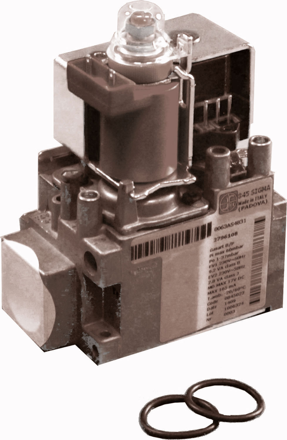 Vanne combinée à gaz Wolf SIT 845 279610899 pour gaz liquide