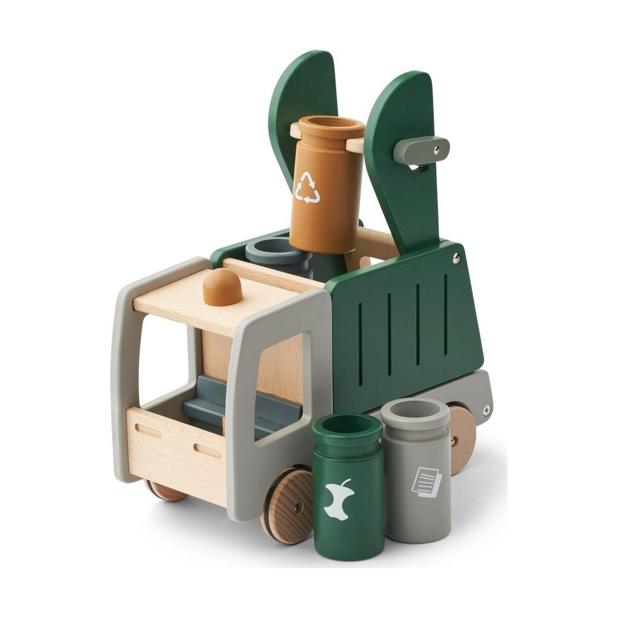 Liewood Irina Recycling Truck garden green multi mix (2296) ONE SIZE LW19339-2296-ONE SIZE-CU