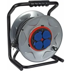 Velleman, Kabelrolle, PROFESSIONELLE KABELTROMMEL MIT 'ANTI-TWIST'-SYSTEM - NEOPREN - 25 m - 3G2.5 - 4 STECKDOSEN - STE... (25 m, 3 mm2)