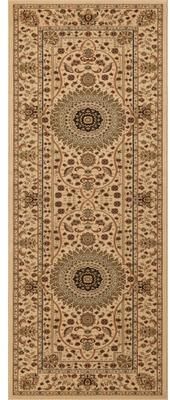 MDA Rugs Izmir Collection Beige/Cream Transitional Floral/Botanical Area Rug