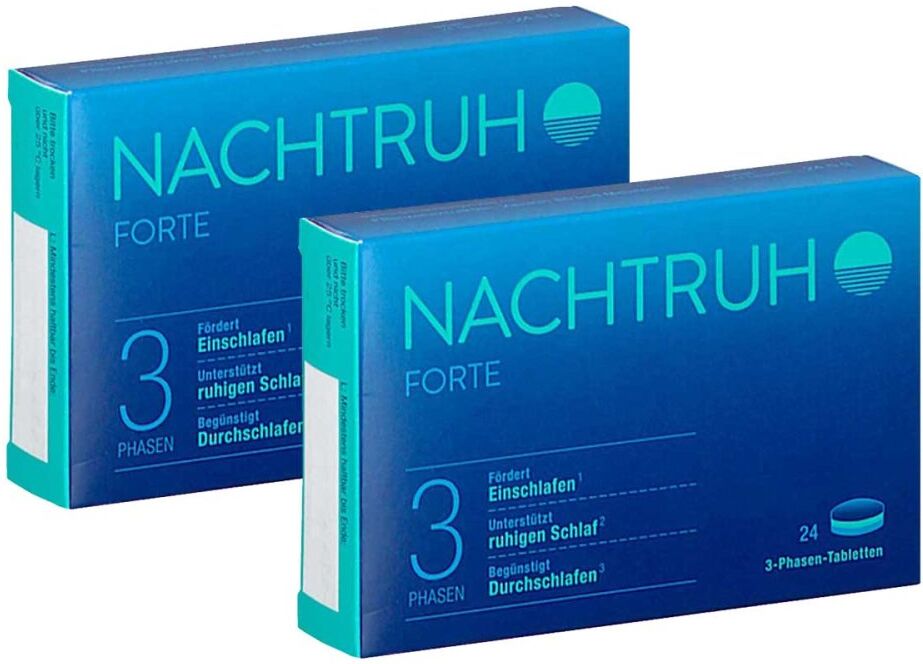 Nachtruh Forte 3 Phasen Tabletten 2x24stk
