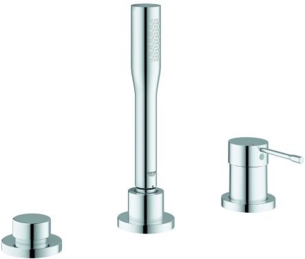 Grohe Essence Wannenarmatur 19976001 chrom, 3-Loch Wannenkombination