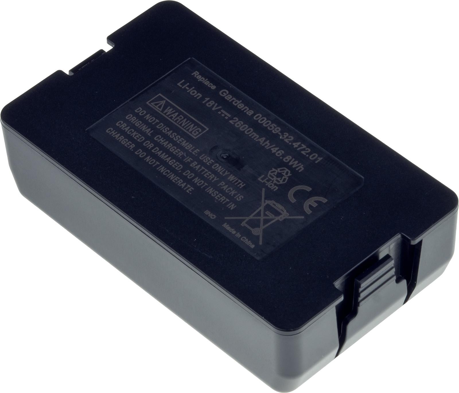 Gardena T6 Power accu-gereedschap, 18 V, 2600 mAh (46,8 Wh), zwart