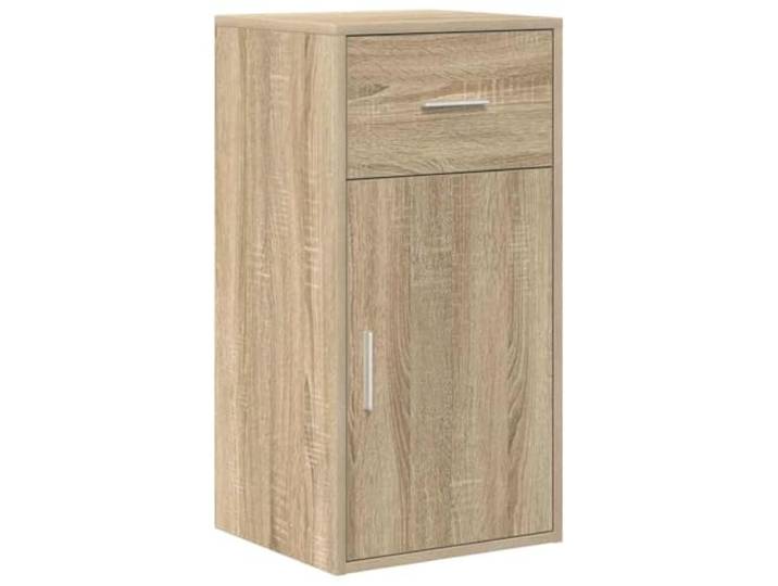 GFMGUEMV Sideboard mit Schubladen Sonoma-Eiche 38 x 34 x 75 cm Rechteckige Form, vielseitig einsetzbar, klare Linien, einfache Montage, robuste Verarbeitung