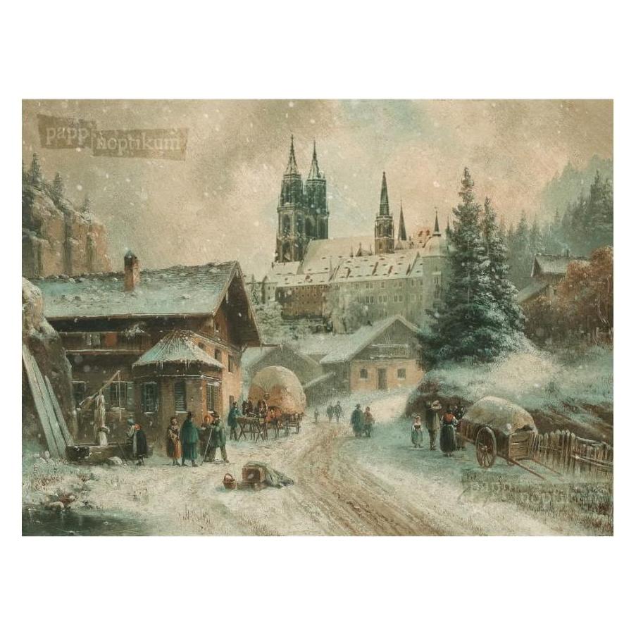 Pappnoptikum 1057 - Tag vor Heiligabend (Klappkarte) (1057)