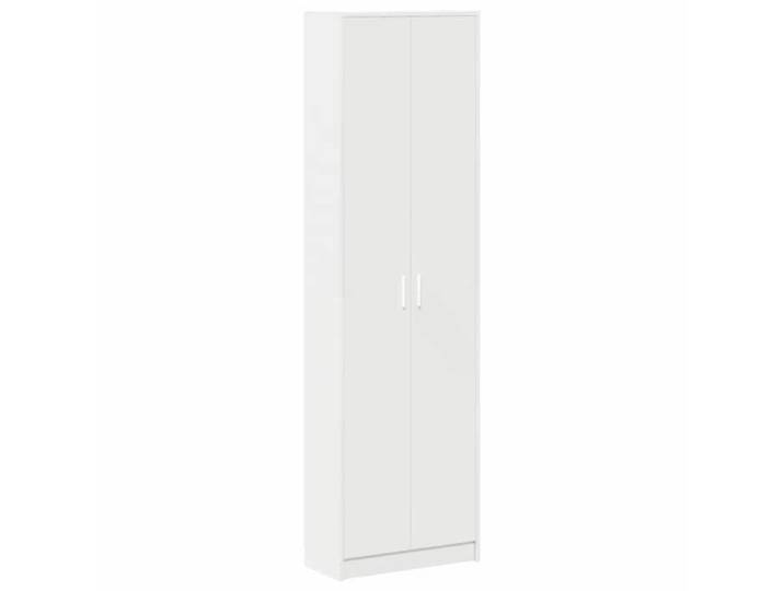 Remise Placard de Chambre - Blanc - Armoire - Blanc - 55x25x189cm - Bois d'ingénierie_ffr63c