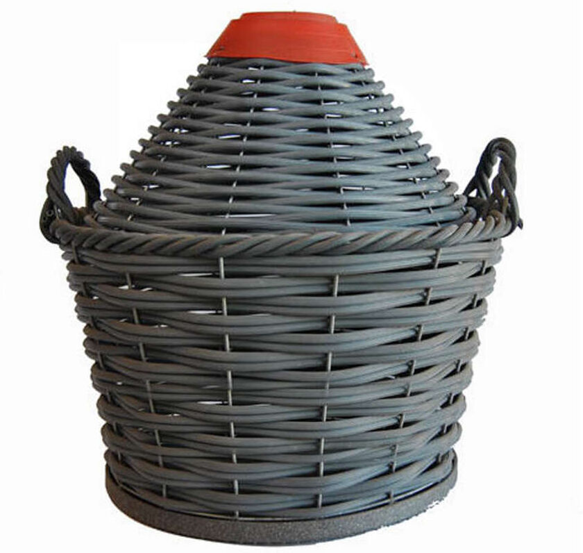 Polsinelli Cesto per damigiana intrecciato 12 L