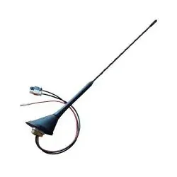 Dietz DZ_2113_02 12V Antenne aktiv 70 Grad für UKW/DAB+, 41 cm Strahler, im 1...