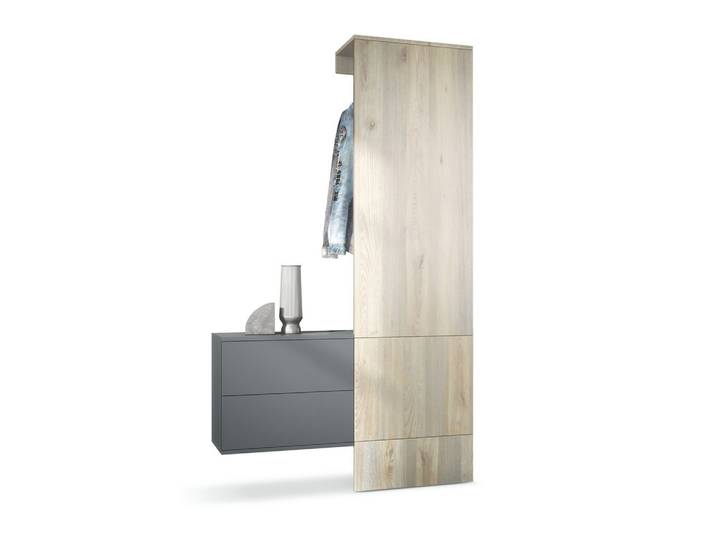 GARDEROBE Carlton Paneel in Eiche Nordic
