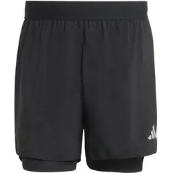 ADIDAS Herren Shorts adi365 Running Essentials 2in1, Größe XS in Schwarz Schwarz