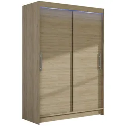 KLEIDERSCHRANK Miami I, mit RGB LED Beleuchtung