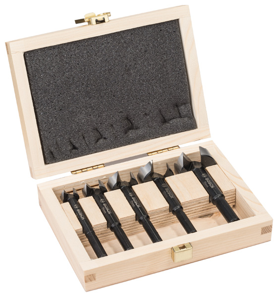 Bosch 5-tlg. Forstnerbohrer-Set, 15–35 mm 2608577022