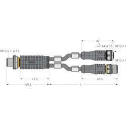 Turck Zweifachverteiler VB-IO-LIN #6629516