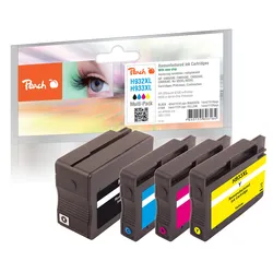 Peach Spar Pack Tintenpatronen kompatibel zu HP No. 932XL, No. 933XL, C2P42A