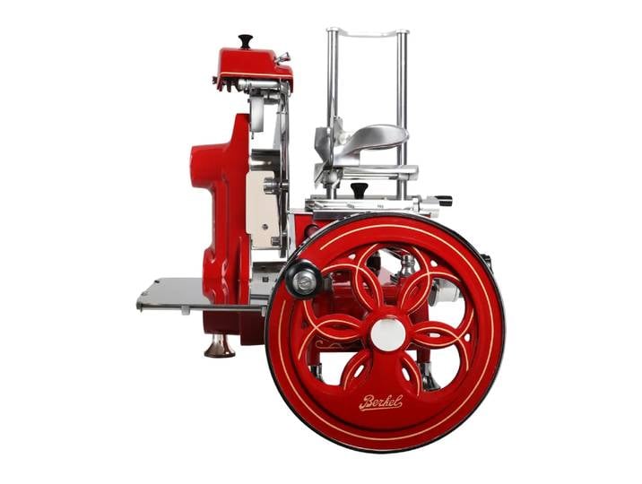 Aufschnittmaschine Volano B2, Berkel, rot, Metall