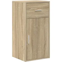 vidaXL Sonoma Eiche Stauraumschrank Sonoma Eiche MDF Mittel