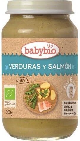 BabyBio Menú Tradición Salmón 200 g