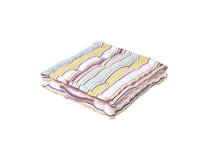 SITZKISSEN Osaka bunt gestreift 40/40/8 cm