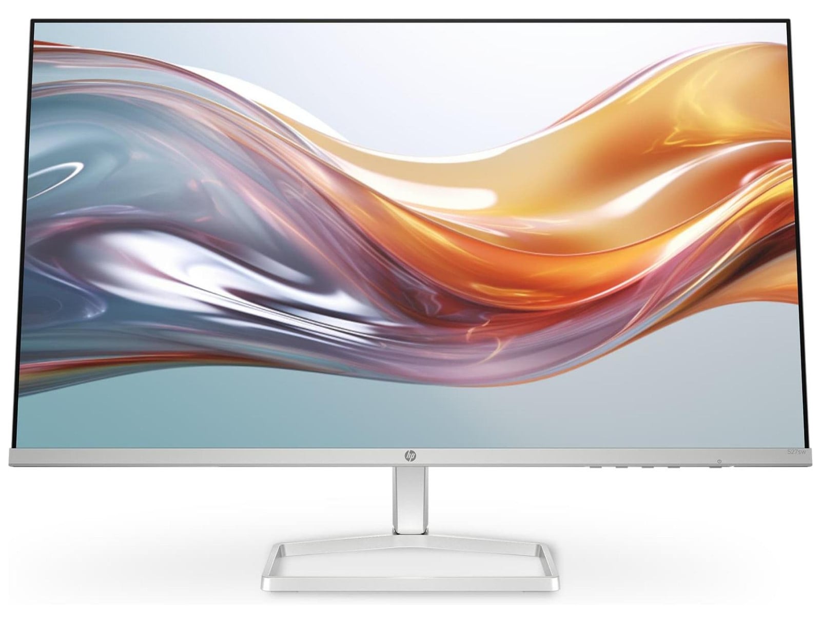 HP Series 5 527sw 27 inch FHD Monitor, wit en zilverkleurig, 1920 x 1080 px, LCD
