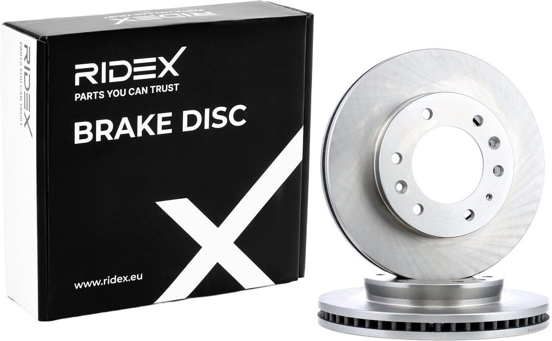 RIDEX 82B1125 Brake disc
