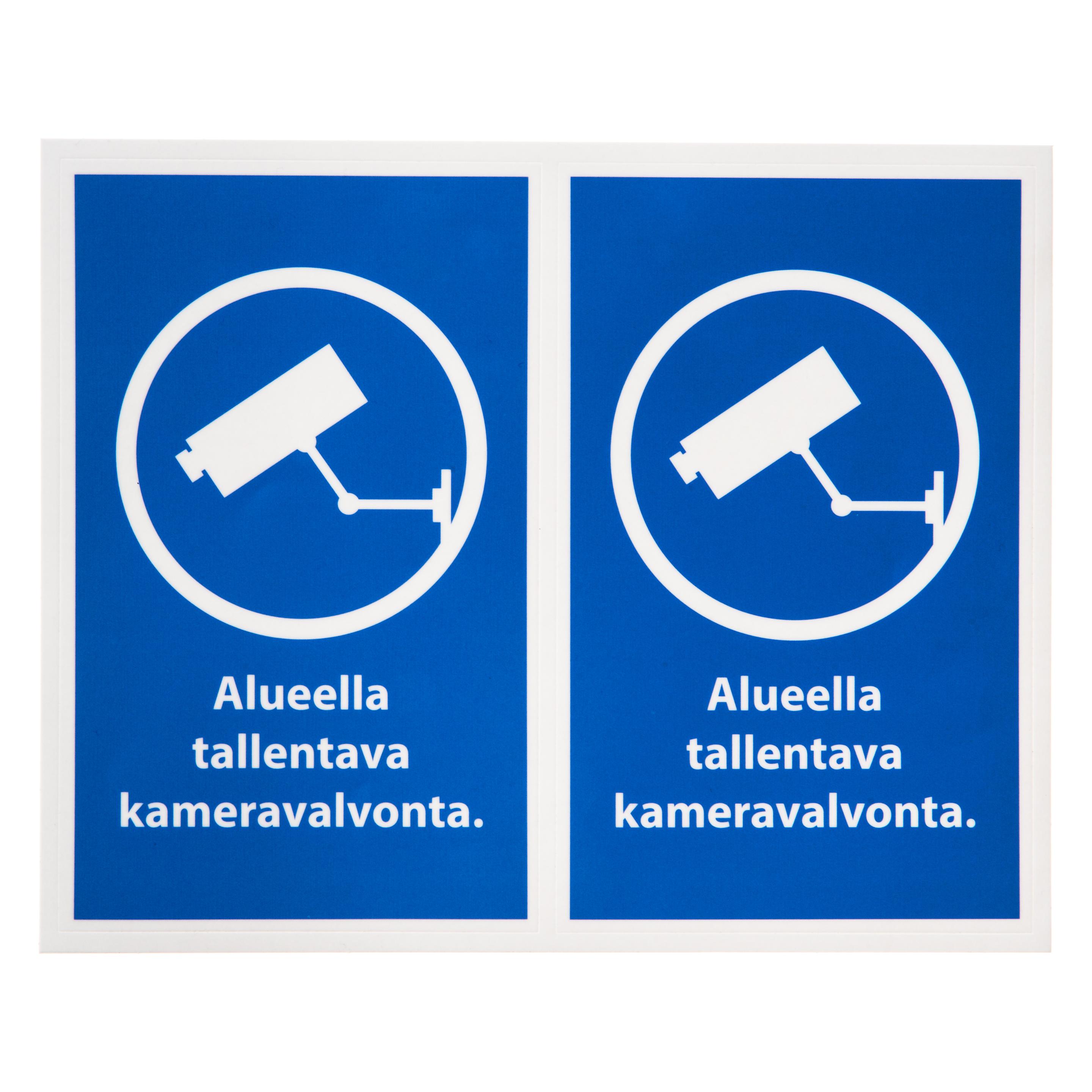Tarmo Überwachungskamera Fensteraufkleber (297473)