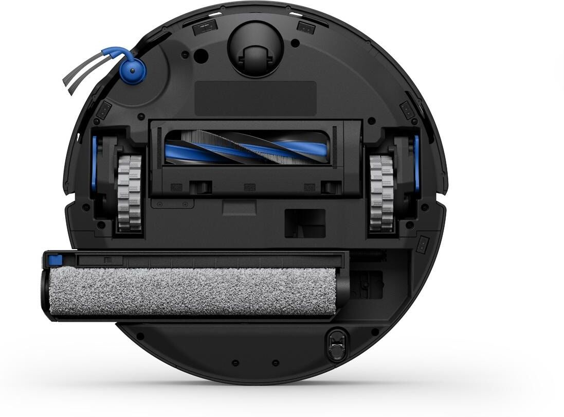 ECOVACS Nass-Trocken-Saugroboter "DEEBOT T90 PRO OMNI (Black)", schwarz, B:35,3cm H:9,5cm T:35,1cm, Saugroboter, Saug-und Wischroboter mit All-in-One Station und 30.000 Pa Saugkraft, Nass-Trocken-Saugroboter schwarz Einheitsgröße