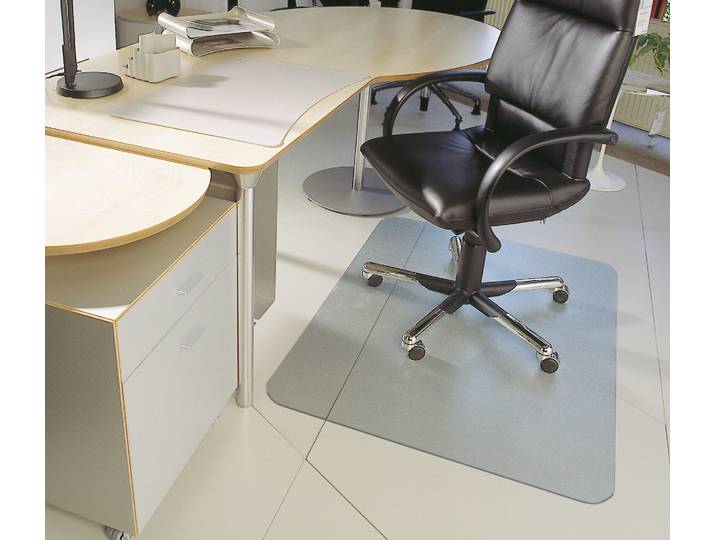 Floortex Tapis protège-sol, vinyle, 117 x 152 cm, transparent