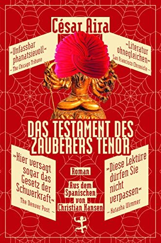 César Aira - Das Testament des Zauberers Tenor (Bibliothek César Aira) - Preis vom 30.09.2026 09:01:18 h