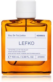 Korres Lefko Eau de Toilette unissexo 100 ml. Lefko