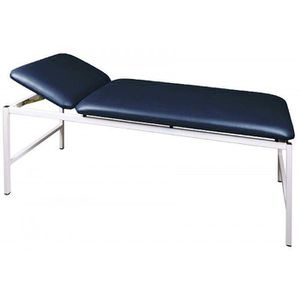 Ultramedic Behandlungsliege ultraREST 200, aus Metall, blau, 2 Zonen, Kopfteil verstellbar, bis 200 kg