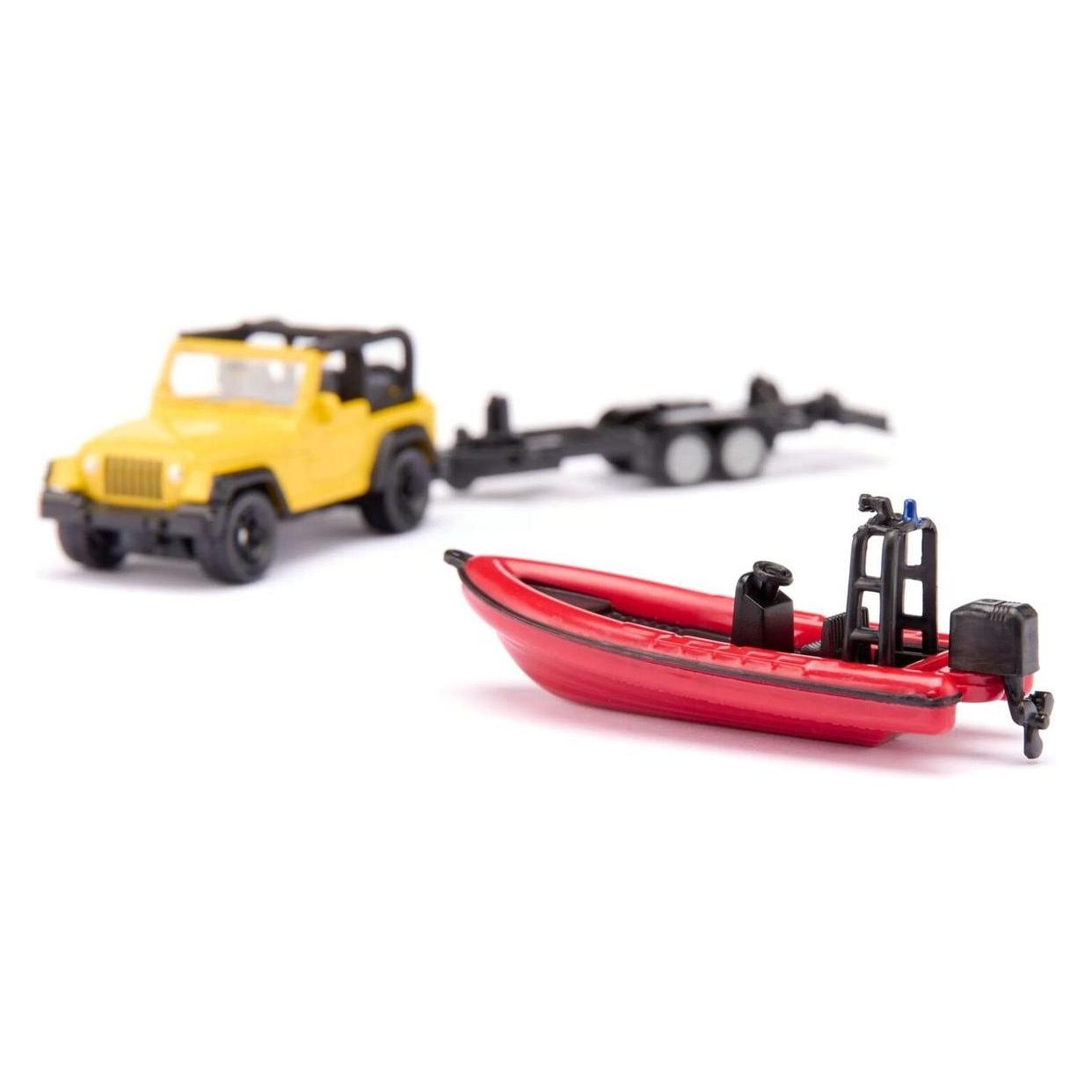 Siku 1658 Jeep mit Boot (1658)