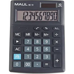 MAUL Tischrechner MC 10 schwarz