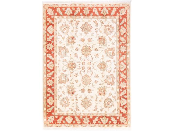 India Teppich 348x247 Handgeknüpft Orientteppich Wolle