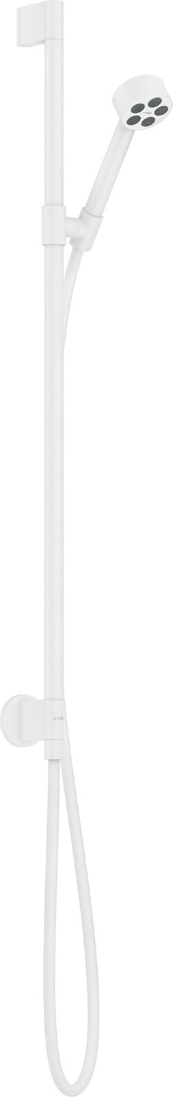 Hansgrohe Axor One 75 1jet Eco doucheset met wandmontage, matwit