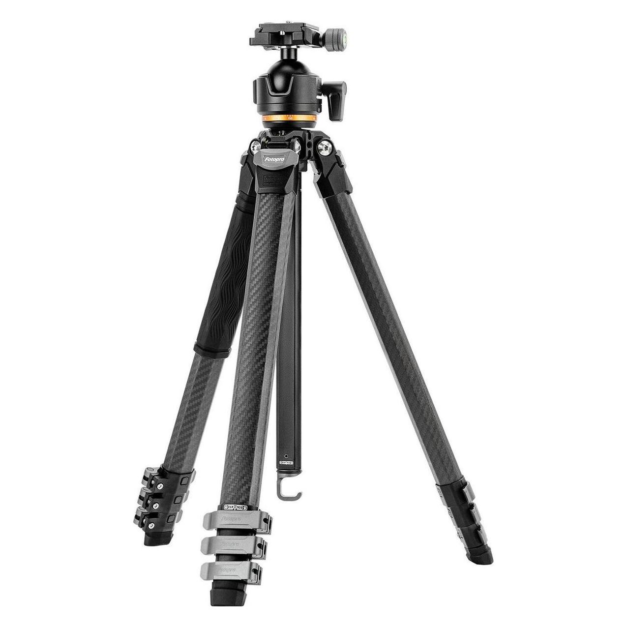 Fotopro Origin Plus + O 8H Carbon Tripod Black (Carbon, Metall) (68303206)