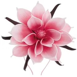 Haarreif "Blüte", pink